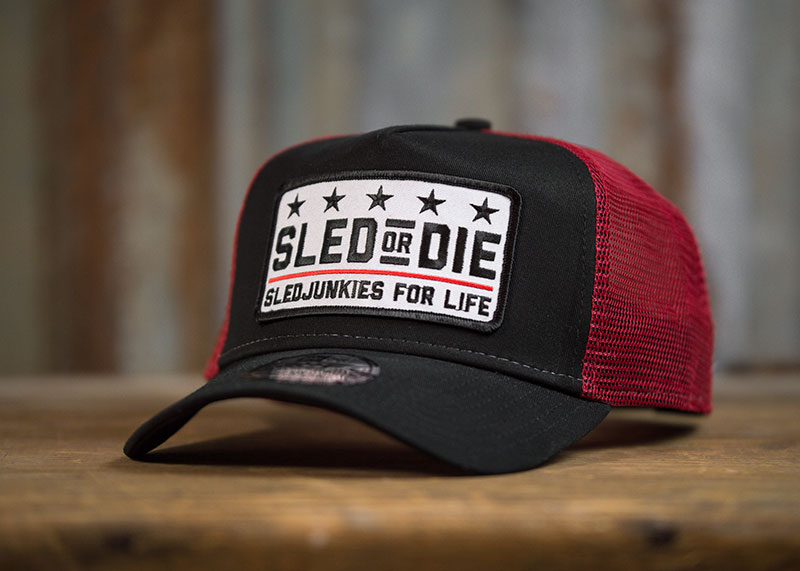 Sled or Die Trucker Hat